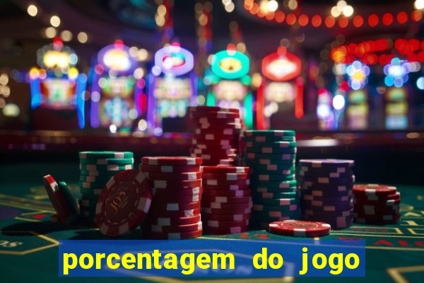 porcentagem do jogo fortune tiger